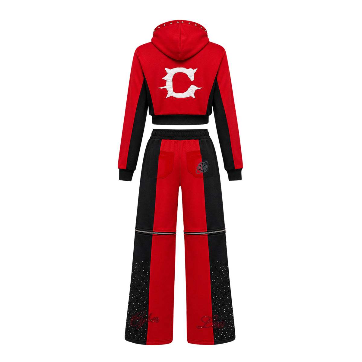 Red / Black Cyber Tracksuit