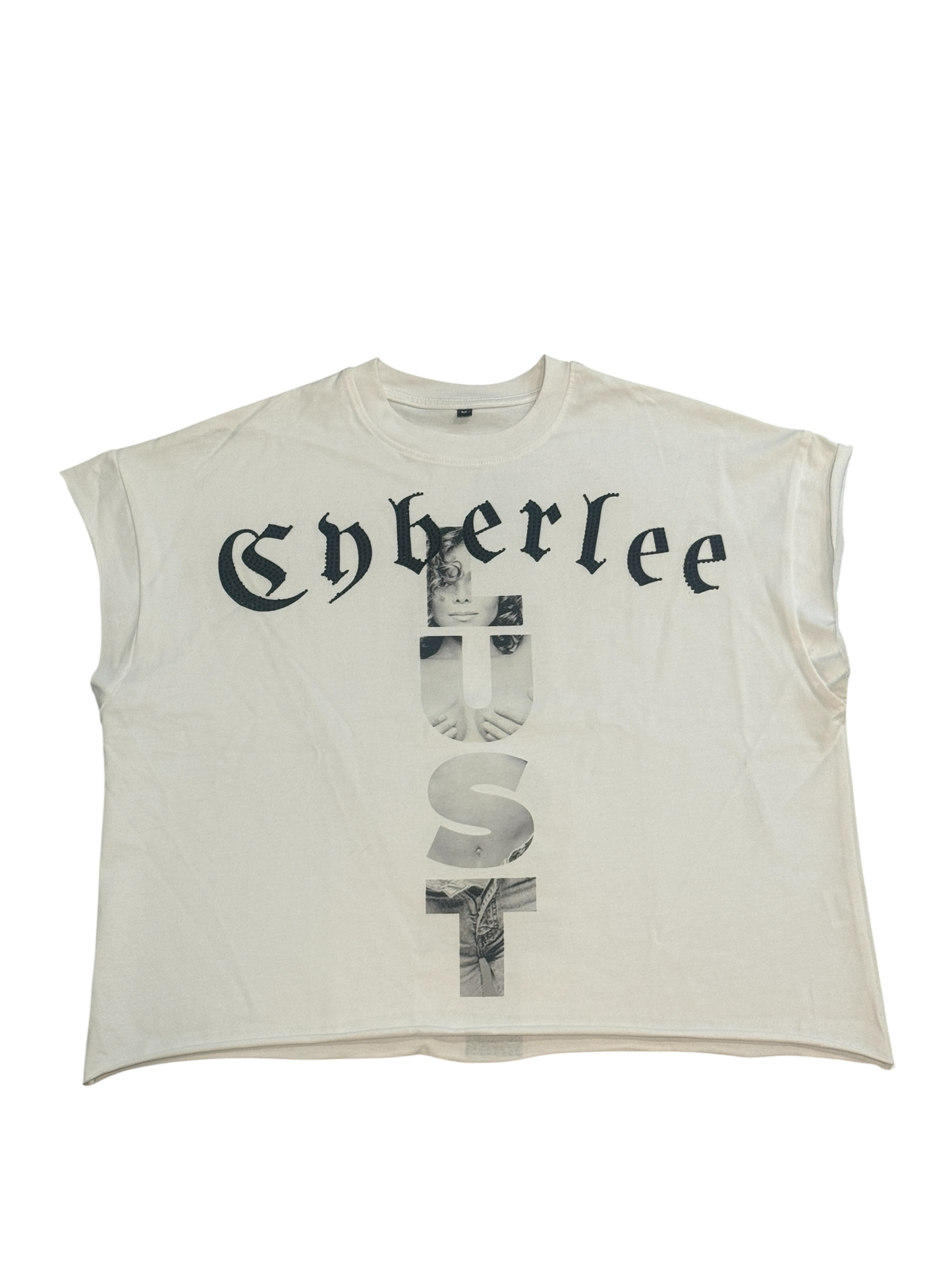 Rhinestone Cyber Lee Lust shirt (Ready to Ship)